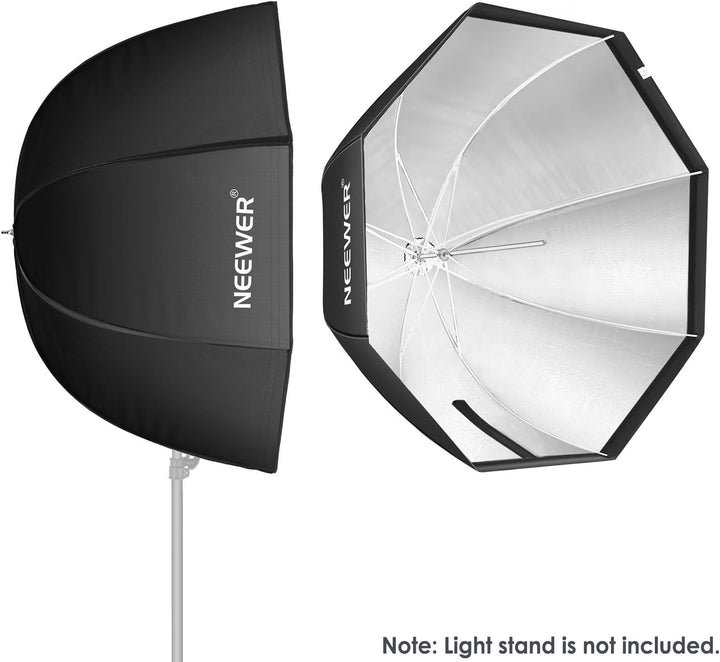Neewer® 32"/ 80cm Octagonal Schirm-Softbox für Speedlite, Studio-Blitz, Blitzgerät mit Tragetasche f