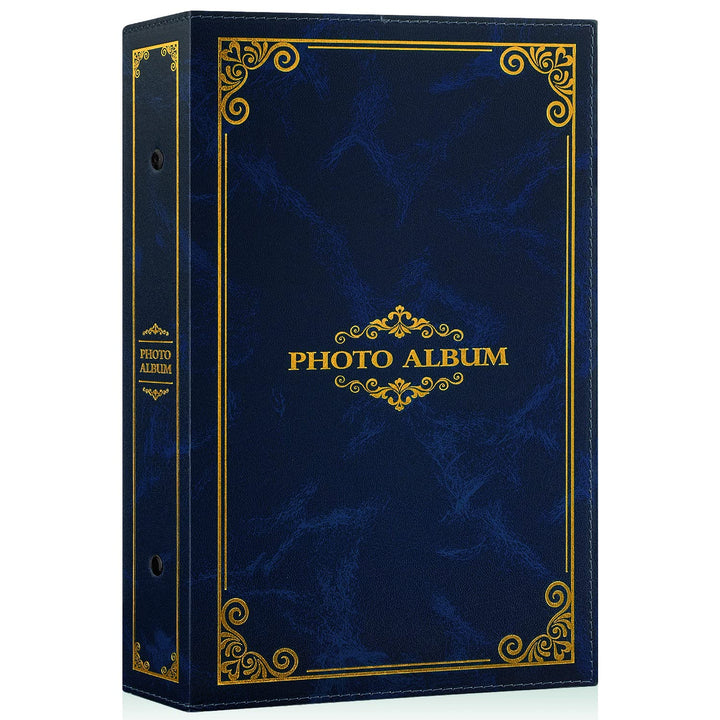 Lanpn Fotoalbum 10x15 300, Traditionell Kunstleder Einstecken Einsteckalbum für Querformat Fotos Bil