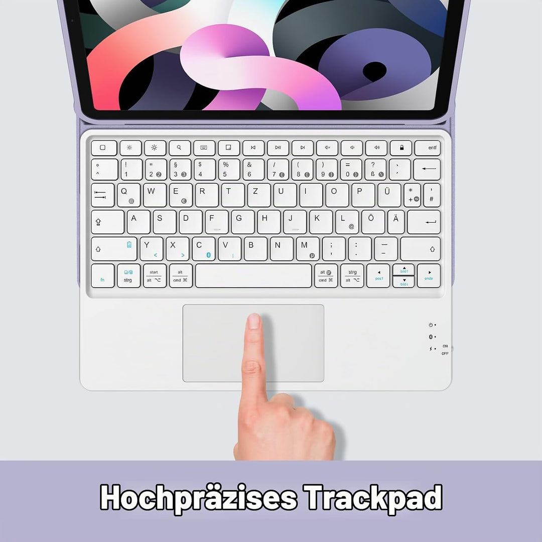 Fintie Tastatur Hülle für iPad Air 5. Generation 2022 / iPad Air 4. Generation 2020, iPad Air 10.9 m