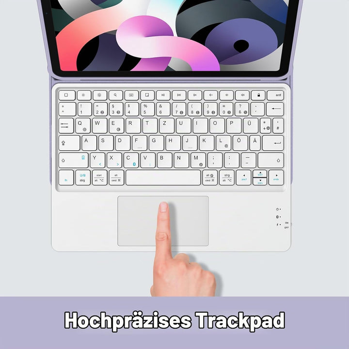 Fintie Tastatur Hülle für iPad Air 5. Generation 2022 / iPad Air 4. Generation 2020, iPad Air 10.9 m