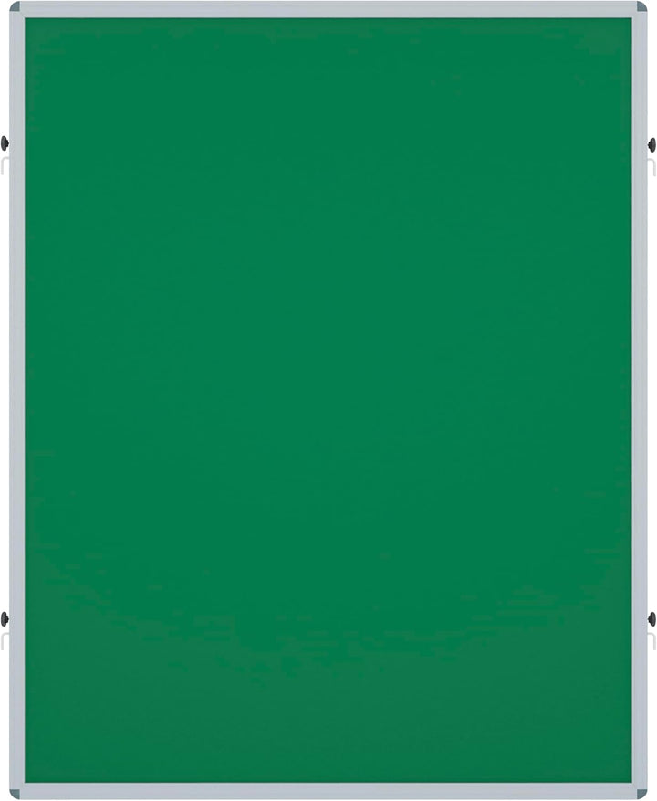 Betzold Stellwand - 150 x 120 cm Schultafel Beistelltafel Raumteiler Infoboard ohne Stativ - grün -