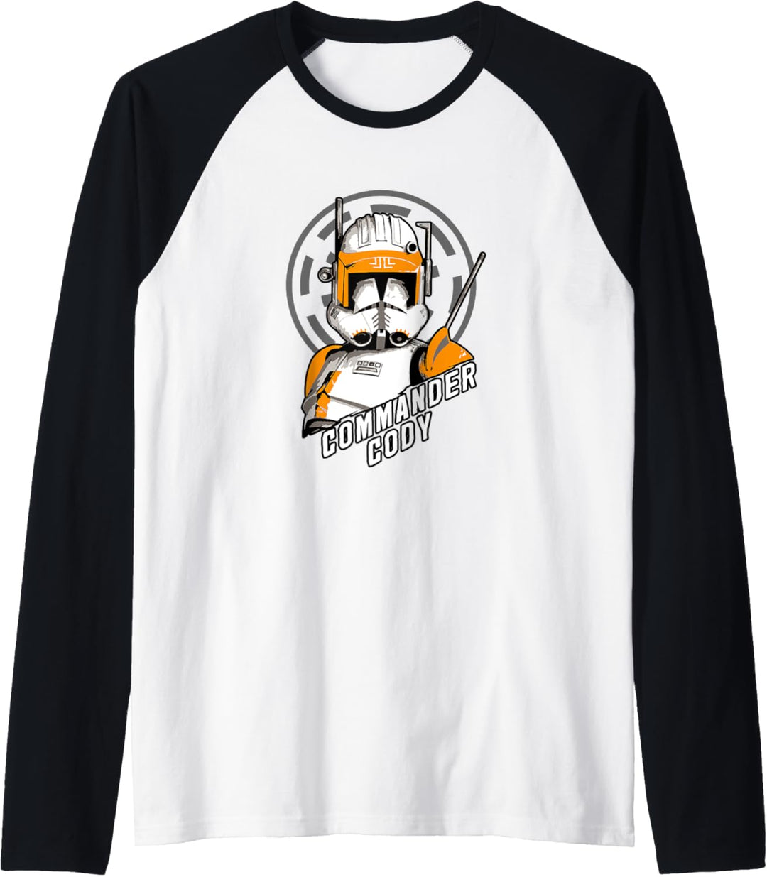 Star Wars Commander Cody Bust Logo Raglan