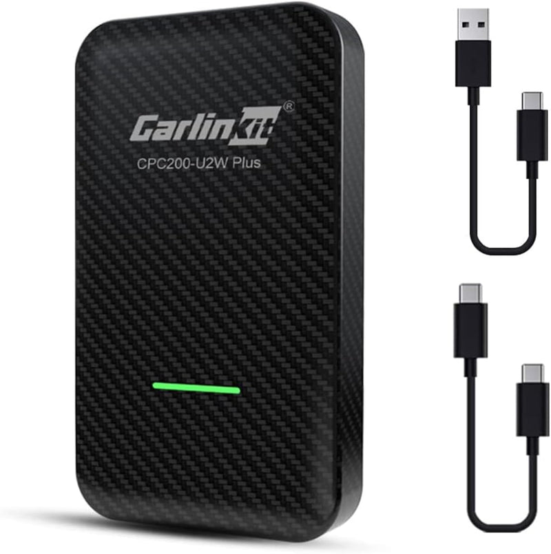 CarlinKit 3.0 Wireless CarPlay Adapter für werkseitig verkabelte CarPlay-Fahrzeuge, kompatibel mit A