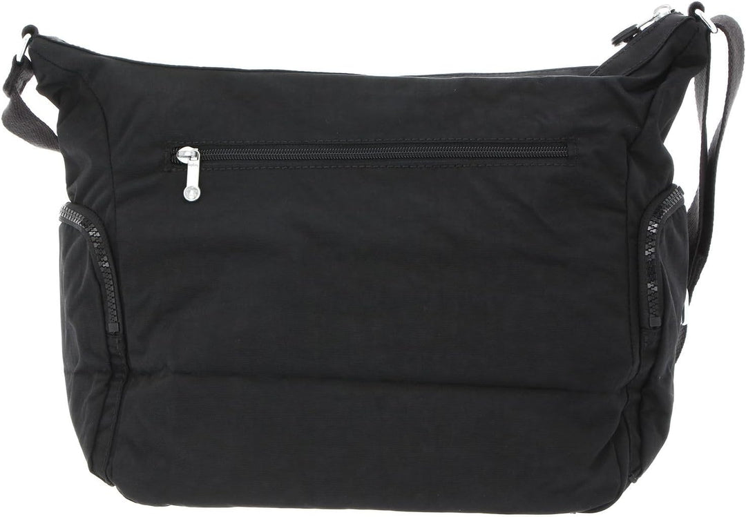 Kipling Damen Gabbie Crossbody, Schwarz, 18.5x35.5x30 cm EU Einheitsgrösse Black Noir, Einheitsgröss