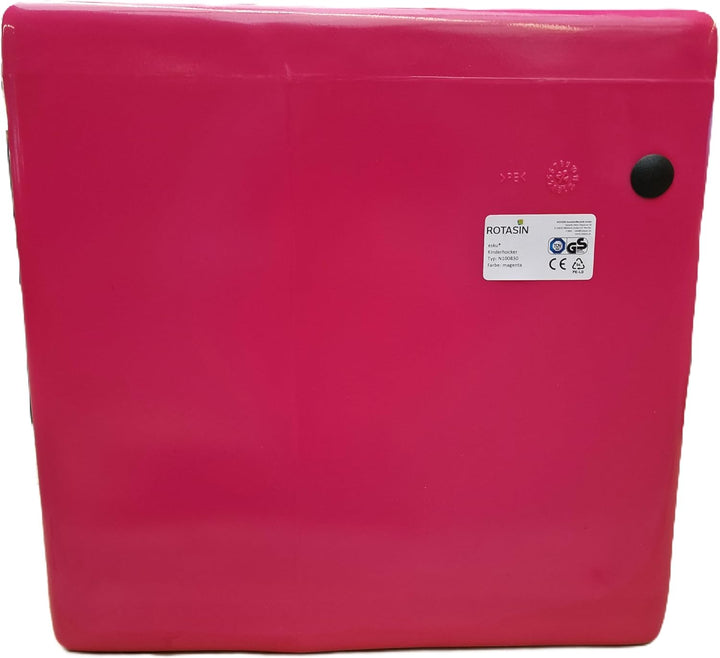 esku DADU Kinderhocker mit DREI Sitzhöhen für Innen- und Aussenbereich | wetterfester Wendehocker fü