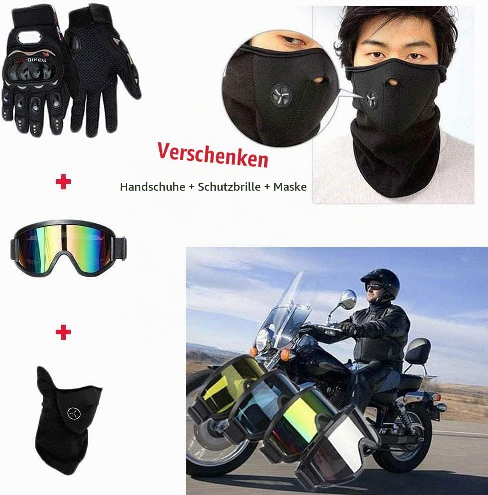 Bonbela Helm Professioneller Motocross Helm Kinder Erwachsene Motocross Dirt Bike Offroad Motorradhe