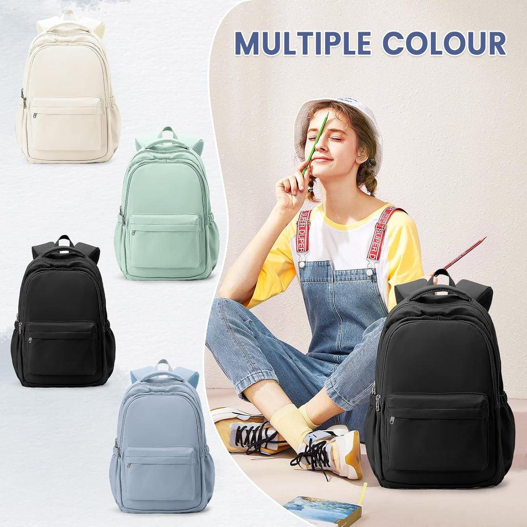 WEPLAN Schultasche Schulrucksack für Mädchen Leichte Schultaschen für Teenager Mädchen Wasserdichter