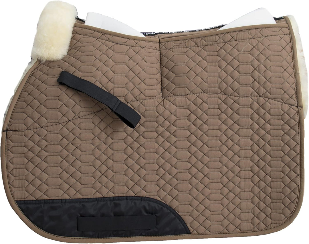 Engel Reitsport Lammfell Aufpolster Korrektur Schabracke Half Lined SCHABRA1AP-VSS-CAM-MED Stoff Cam