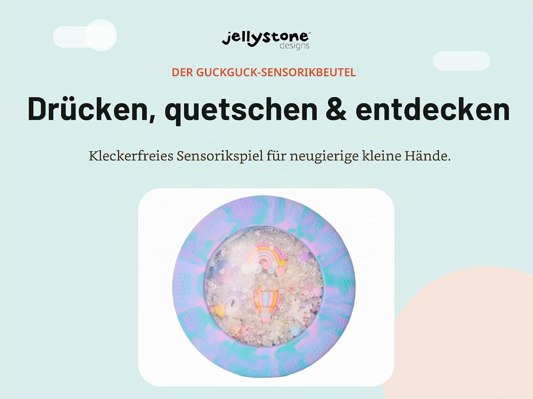 Jellystone Designs, Peekaboo Bag Farm sensorisches Spiel für Kinder, hilft bei der sensorischen und