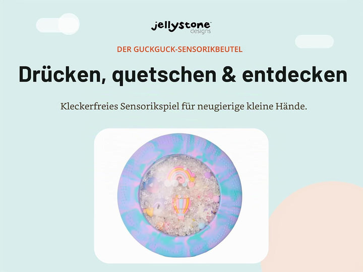 Jellystone Designs, Peekaboo Bag Farm sensorisches Spiel für Kinder, hilft bei der sensorischen und