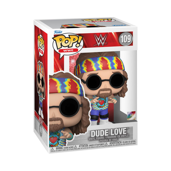 Funko Pop! WWE: Dude Love - Mick Foley - Vinyl-Sammelfigur - Geschenkidee - Offizielle Handelswaren