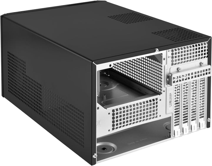 SilverStone SST-SG11B - Sugo Micro ATX Cube Gehäuse, schwarz, SST-SG11B