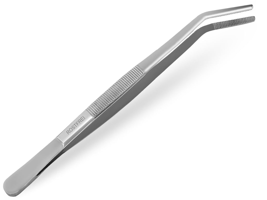 InstrumenteNrw Premium Küchenpinzette | Grillpinzette | Kochpinzette | Pinzette Edelstahl | Gourmet-