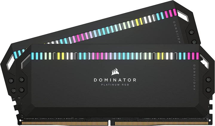 Corsair DOMINATOR PLATINUM RGB DDR5 RAM 32GB (2x16GB) 6400MHz CL32 Intel XMP iCUE Kompatibel Compute