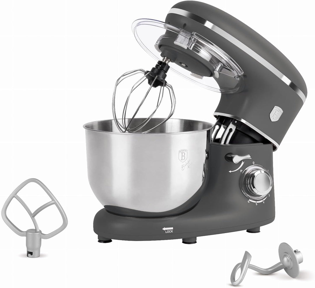 BERLINGER HAUS Küchenmaschine 1300 W Antracit Line