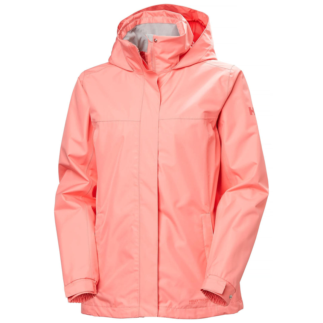 Helly Hansen Damen Aden Regenjacke XL Coral Almond, XL Coral Almond