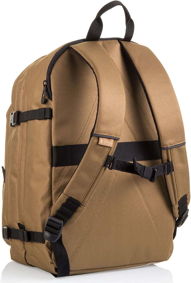 Invicta Round Plus Backpack Geräumiger Rucksack, praktisch & unisex, mit Laptopfach für Uni, Arbeit,