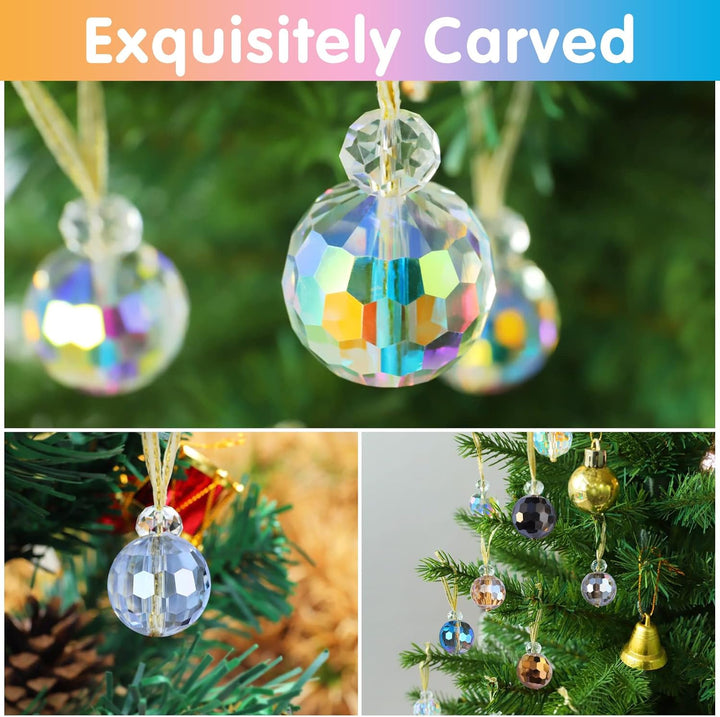 Sonnenfänger Kristall,Kristalle zum Aufhängen,Regenbogen-Sonnenfänger,Hanging Windspiel Regenbogen,f