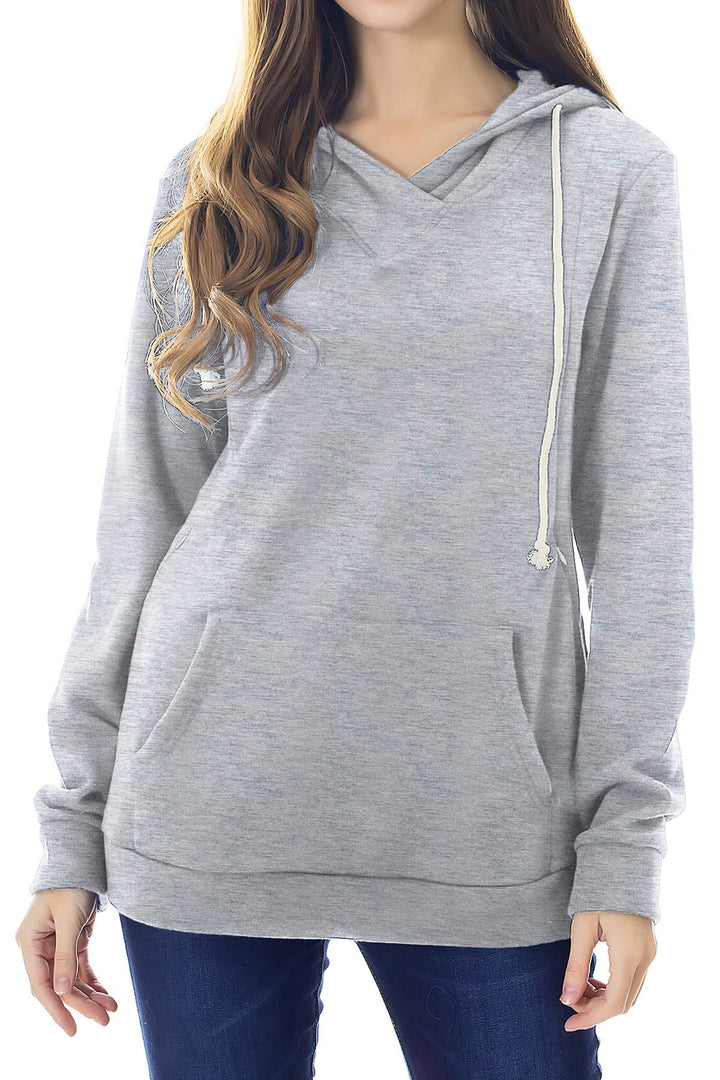 Smallshow Stillanzug Mutterschaft Fleece Stillpullover Stilloberteil Umstandsmode Hoodie Sweatshirt