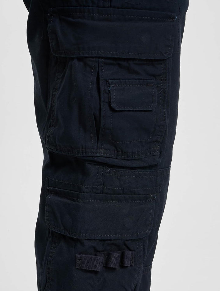 Brandit Hose Pure Vintage Slim Fit XXL Navy Blau, XXL Navy Blau