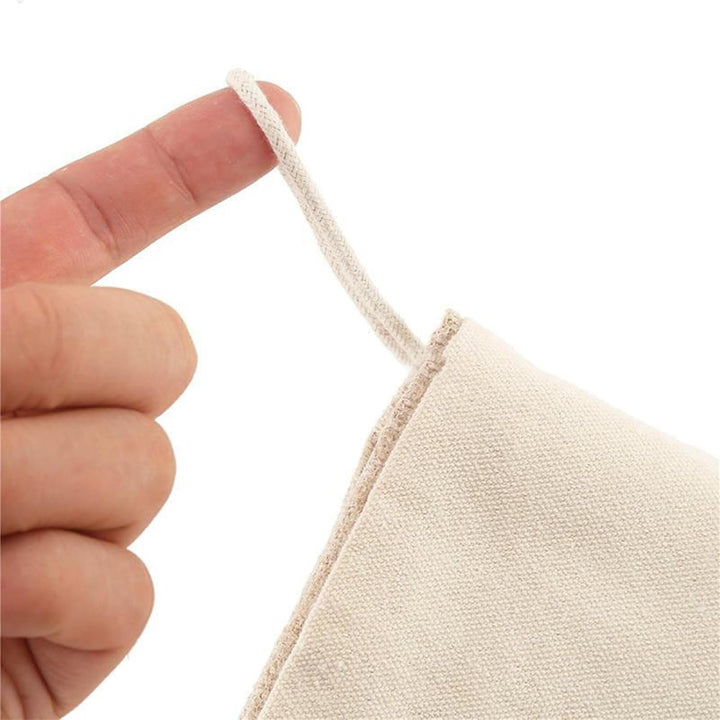 JiJiRuDU Sackleinen Weihnachtsstrumpf 6er Pack, Weihnachten hängende Taschen Weihnachtsfeiertagsstru