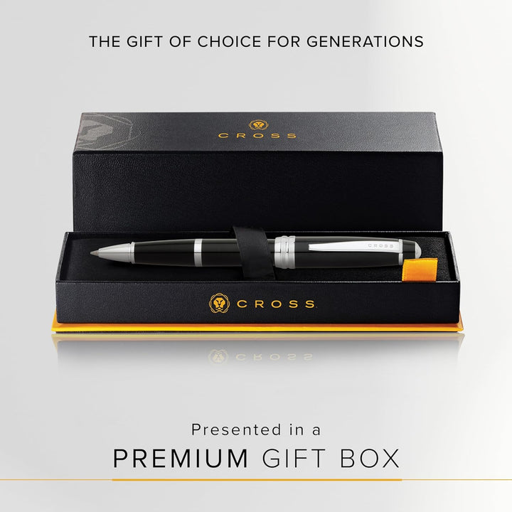 Cross Bailey Rollerball Selectip Pen (Schreibfarbe schwarz, Strichstärke M, in Premium Geschenkbox)