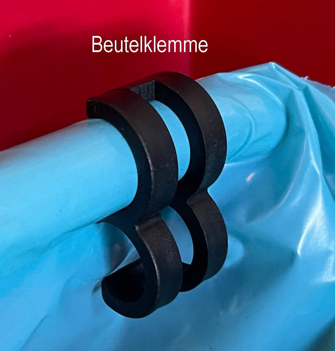 QUICK STAR Müllsackständer mit 4 Rollen 120 Liter Stahlblech Ständer Müllbeutelhalter Müllsackhalter