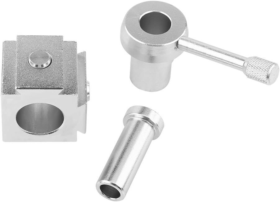 Werkzeugpfostenhalter, Drehmeissel, Pfostenhalter, hohe Steifigkeit, 1 Set, hochpräzise Aluminiumleg