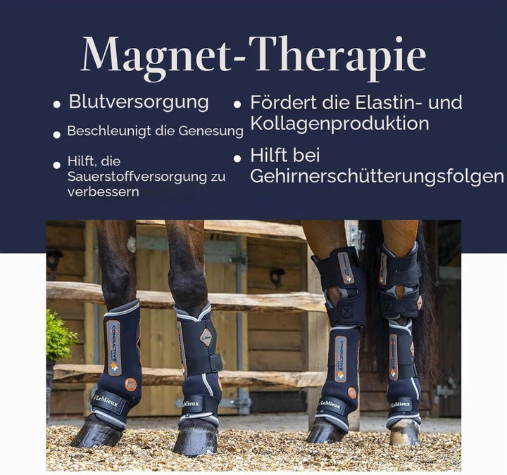 LeMieux Leitfähige Magno Stiefel M Schwarz, M Schwarz