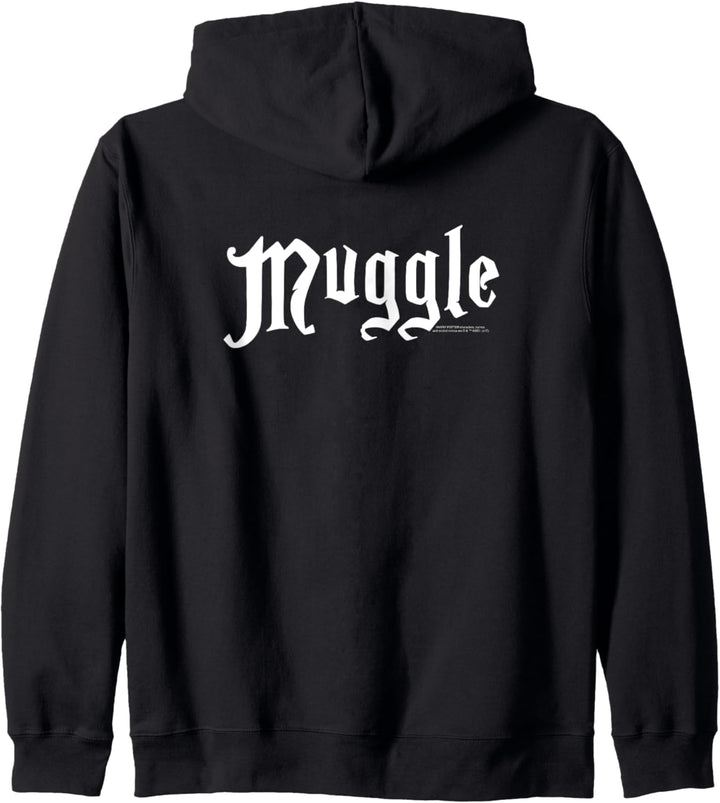 Harry Potter White Muggle Logo Kapuzenjacke