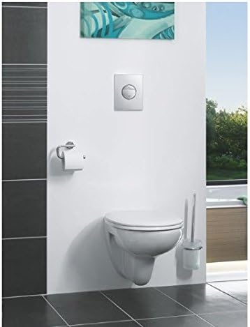 GROHE Bau Cosmopolitan - WC-Papierhalter (Material: Metall, verdeckte Befestigung, zum bohren oder k