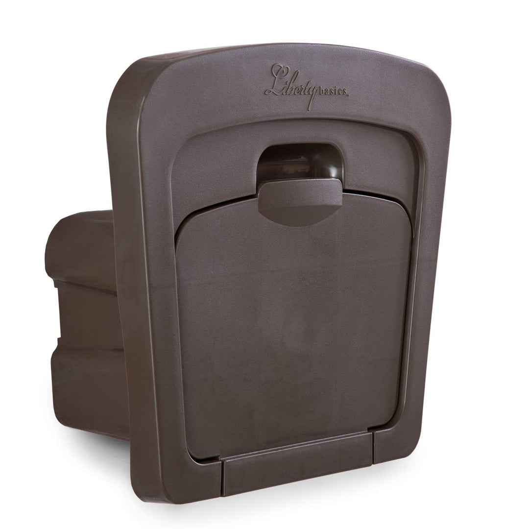 Liberty Basics 501 Gartenschlauch-Aufhänger mit Ablagefach Schlauchhalter, Schlauchhalter