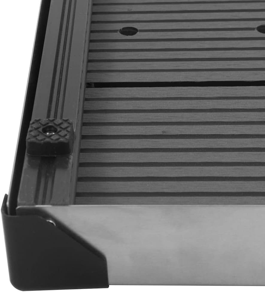 vidaXL Garten Duschwanne mit Lattendesign für 1 Person Bodenelement für Solardusche Gartendusche Poo