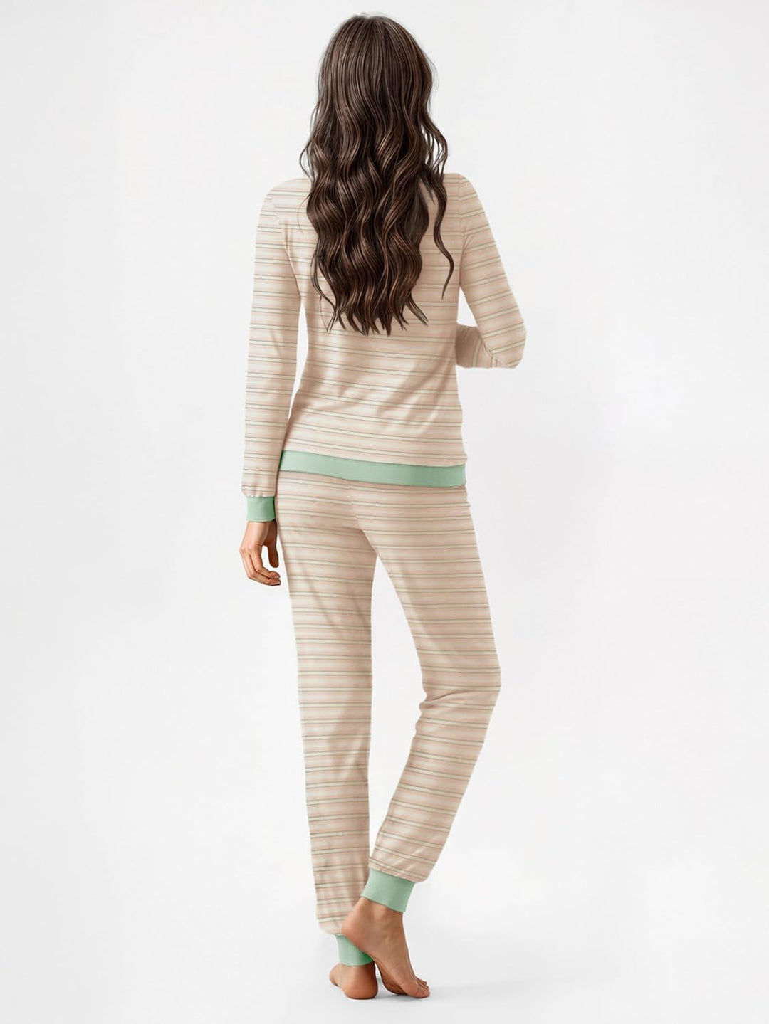 CALIDA Ornament Nights Kurz-Pyjama Damen, aus 100% Baumwolle, atmungsaktiv und klimaregulierend 36-3