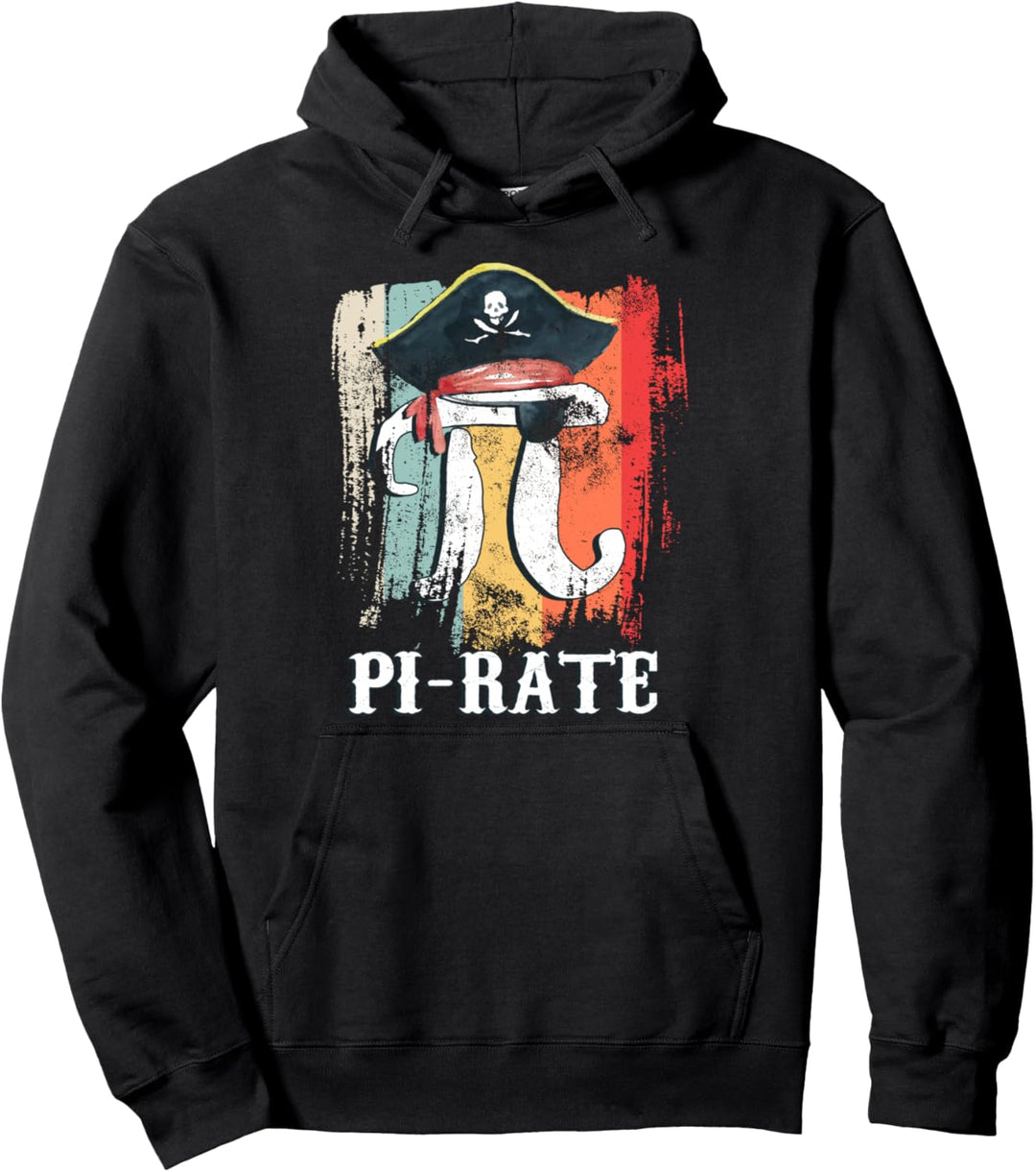 Pi-Rate - Pi Day Mathe Lehrer Student Nerd Geek Piraten Pullover Hoodie