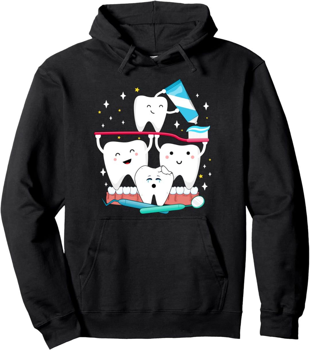 Zahnarzthelferin I Zahnarztpraxis I Dentist I Süsses Zahnarzt Pullover Hoodie