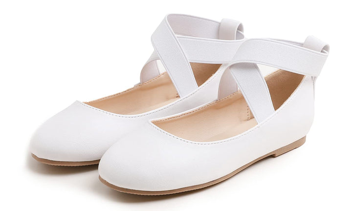 Feversole Girls Cute Dress, Mädchen süsses Kleid Mary Jane Schuhe weiche Party Urlaub Ballerinas 29
