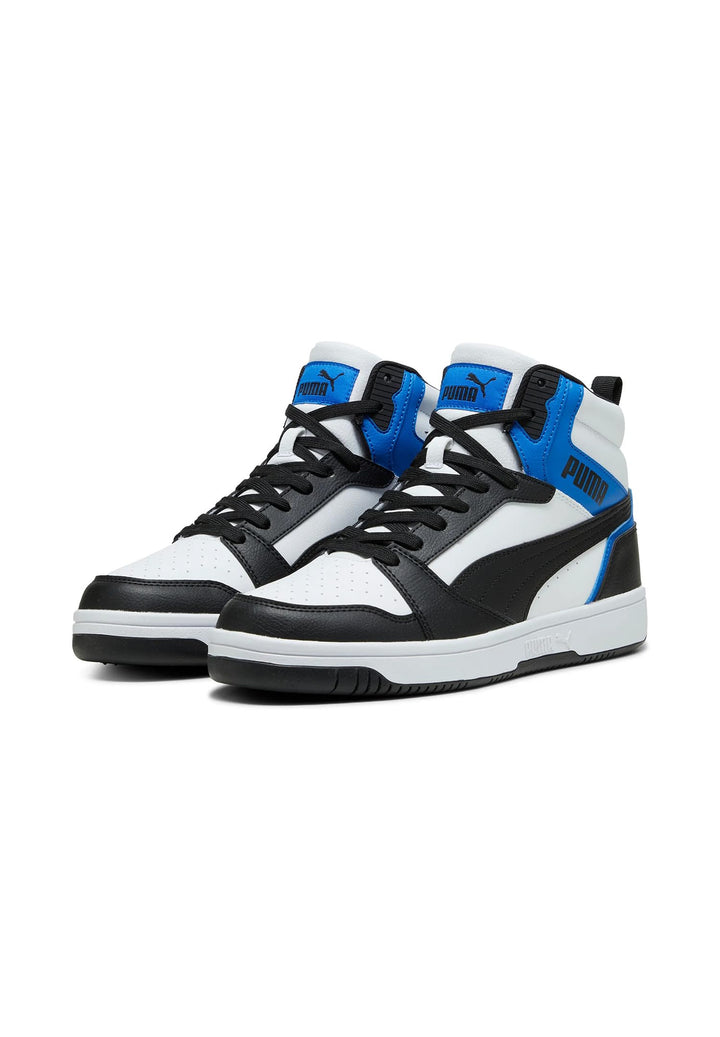 PUMA Unisex Rebound V6 Sneaker 37.5 EU Puma Black Puma White Puma Team Royal, 37.5 EU Puma Black Pum