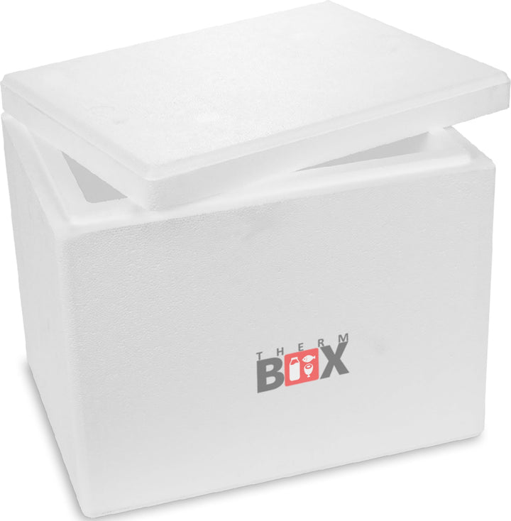 THERM BOX Styroporbox XL Verschiedene Grössen Volumen 24 bis 45L Isolierbox Thermobox Kühlbox Warmha