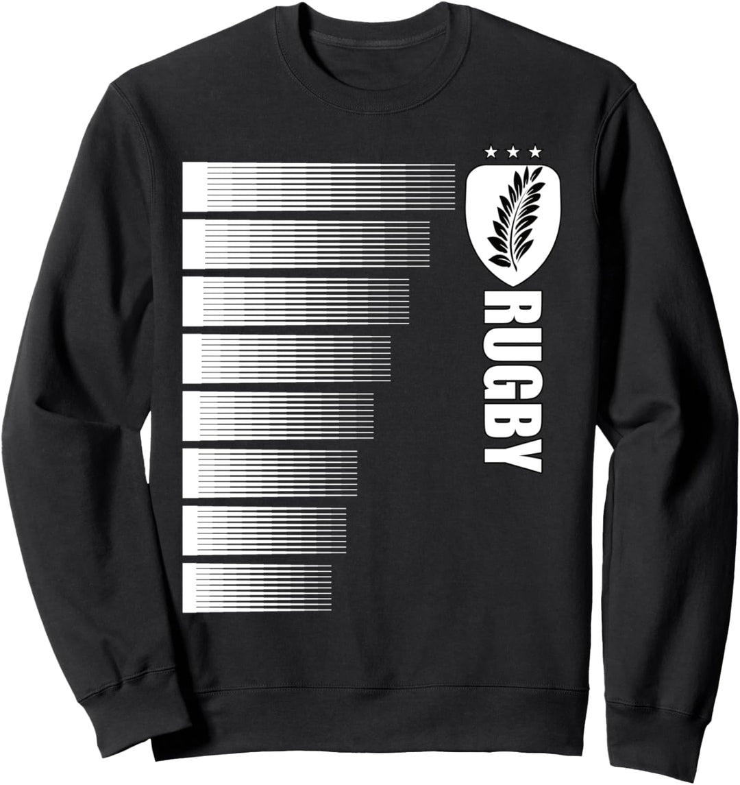Neuseeland Rugby-Trikot Neuseeländer Rugby 2-seitige Sweatshirt