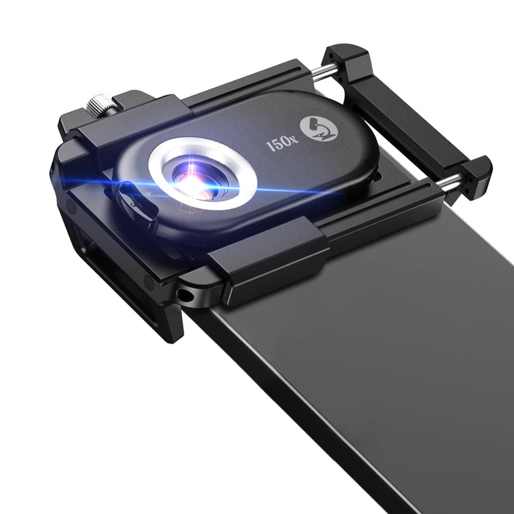 APEXEL 150X Mini-mikroskop für Smartphone-Kamera,Handy mikroskop für Smartphone,Explore Micworld wit