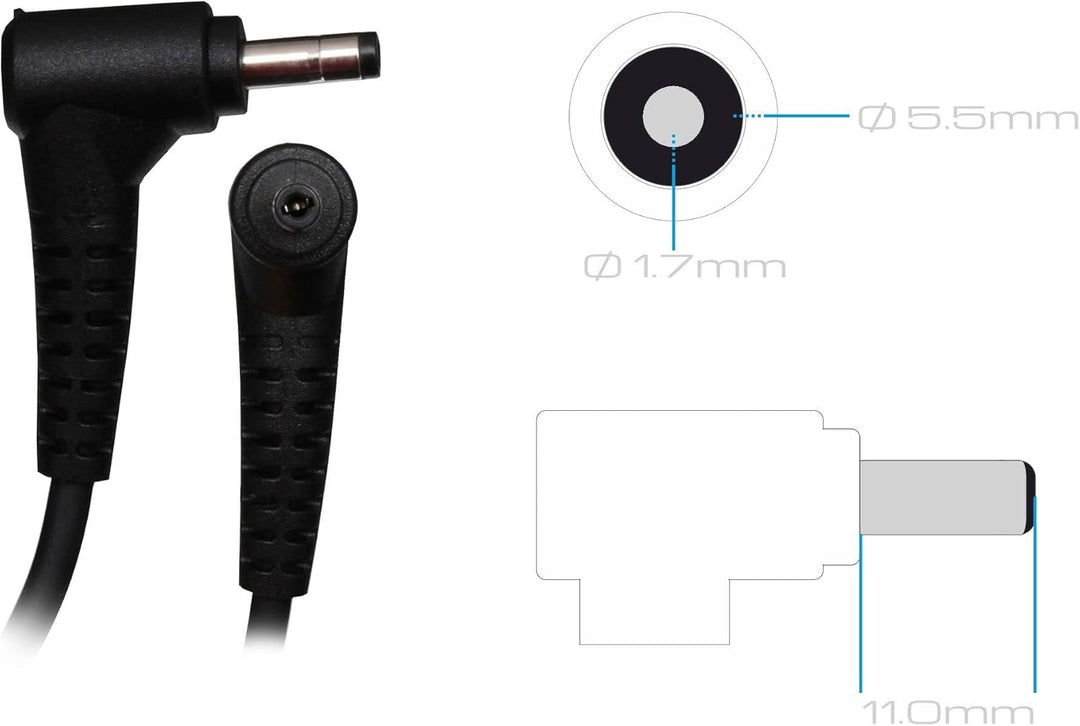 Lenovo V320-17IKB (81AH) Original Netzteil 45 Watt EU Wallplug abgerundete Bauform