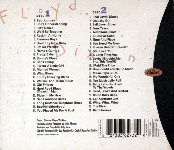 Complete Aladdin Recordings, Audio-CD