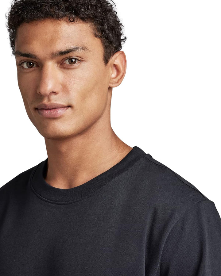 G-STAR RAW Herren Essential Loose T-Shirt XS Schwarz (Dk Black D22769-d347-6484), XS Schwarz (Dk Bla