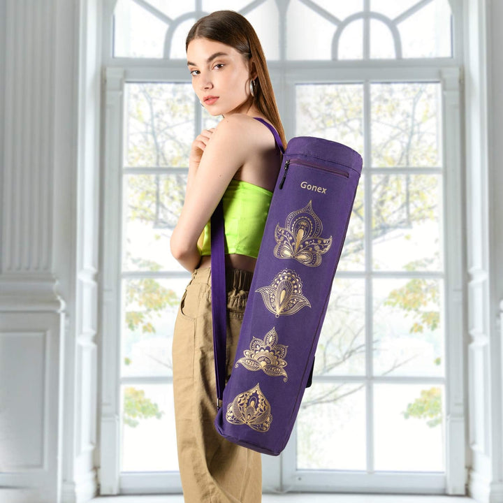 Gonex Yogatasche, Yogamatte Tasche Durchgehender Reissverschluss für Robuste wasserdichte Yogamatten