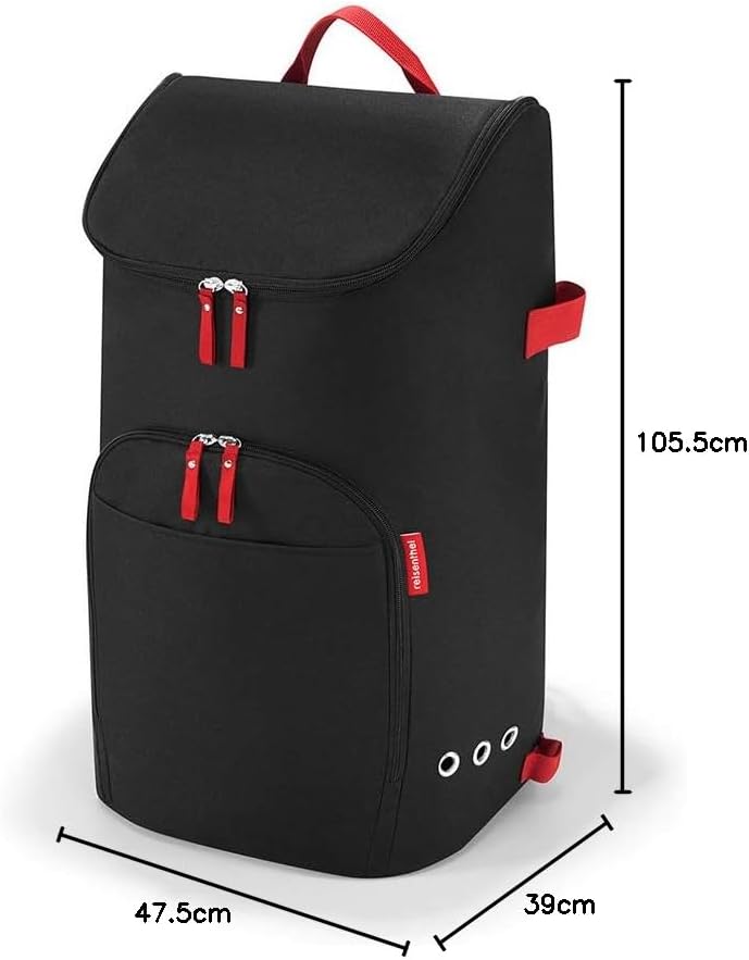 Set aus citycruiser Rack + Bag + bottlebag DEDFZJ Schwarz, Schwarz