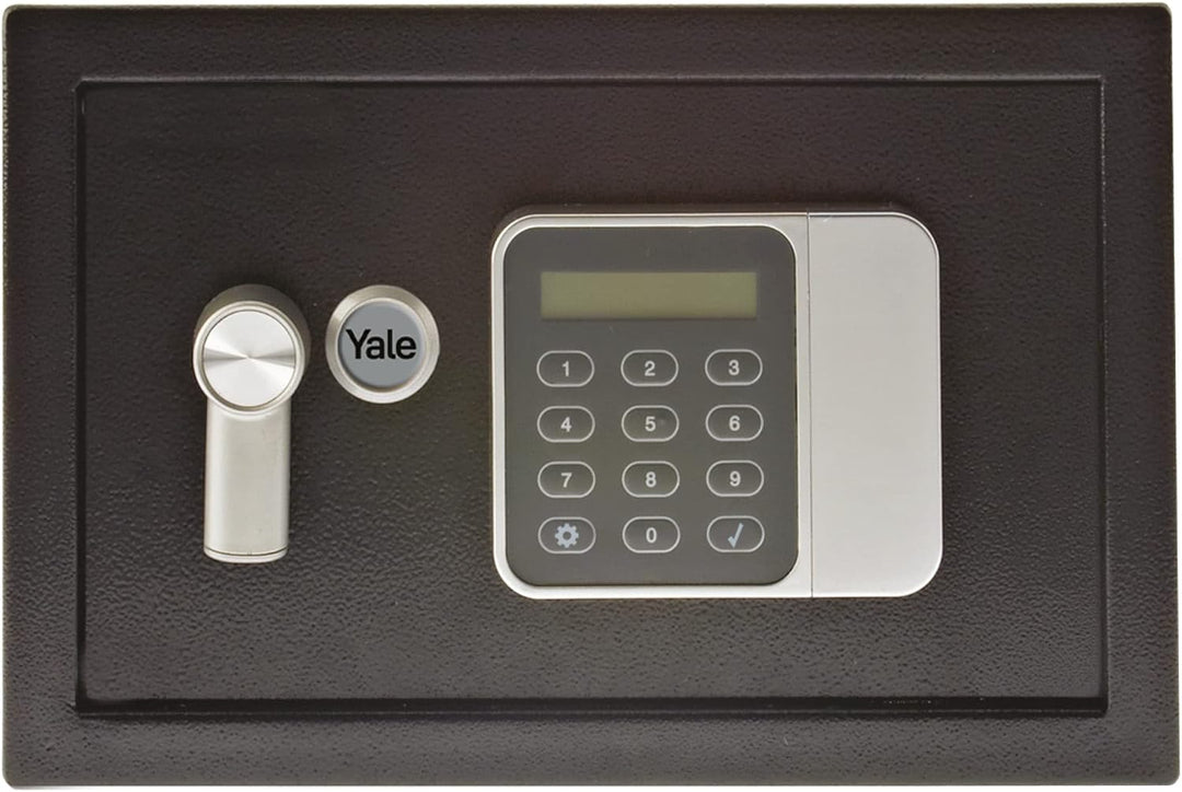 Yale Elektronischer Gästetresor - Klein- YSG/200/DB2 - Standardsicherheit - Schwarz Small New Versio