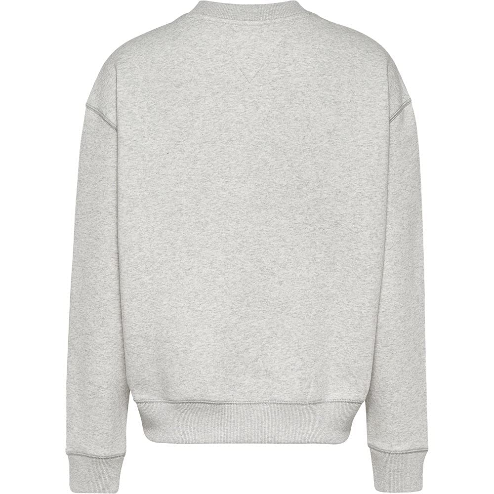 Tommy Hilfiger TJW METALLIC TOMMY SWEATSHIRT, grau(pjgrey (4)), Gr. M