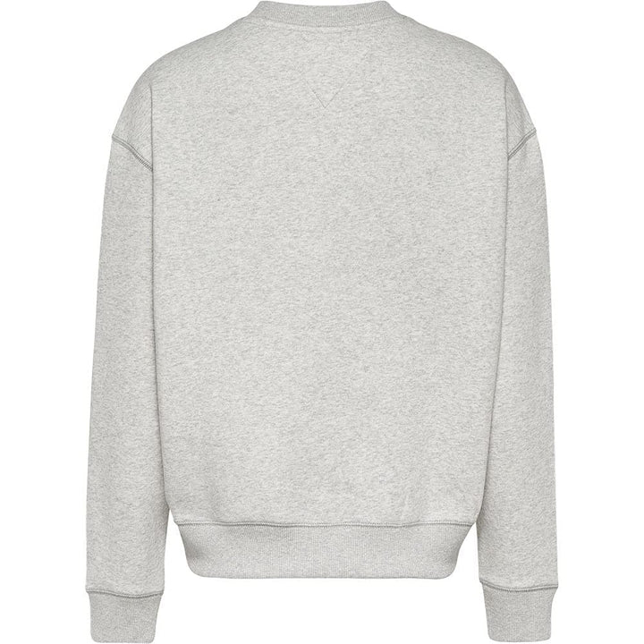 Tommy Hilfiger TJW METALLIC TOMMY SWEATSHIRT, grau(pjgrey (4)), Gr. M