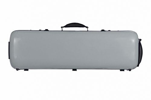 Geigenkoffer Glasfaser Safe Oblong 4/4 silbern M-Case
